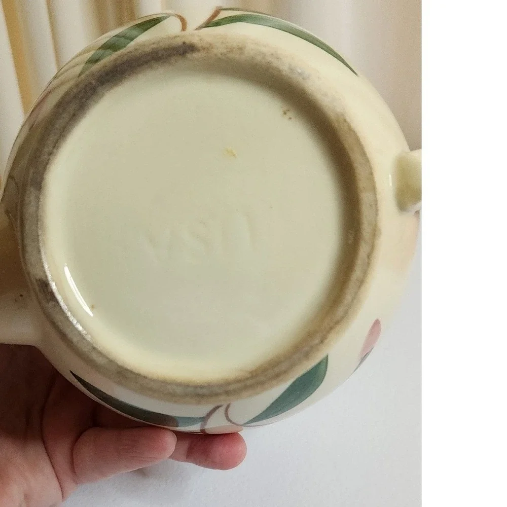 Shawnee Pottery Hand Painted Teapot